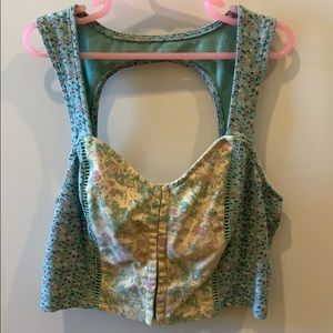Floral Crop Top